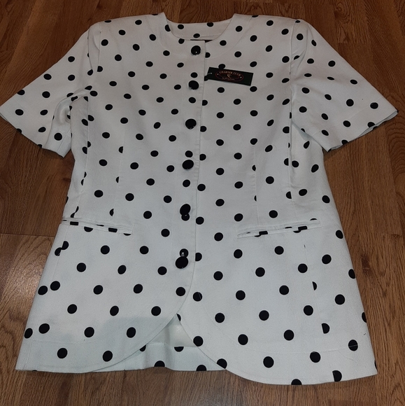 Charter Club Tops - Polka Dot Charter Club Top